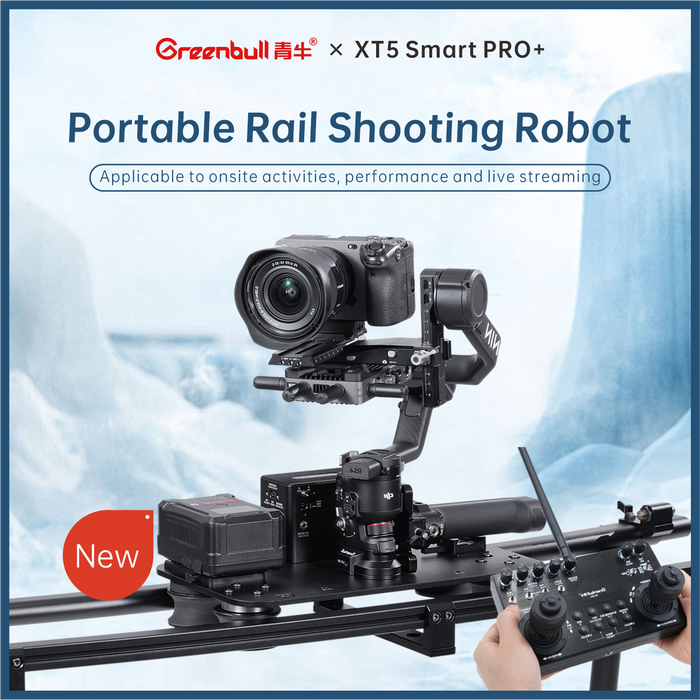 2025 New Electric Slide XT5 Smart Pro+ Version Track Camera Robot