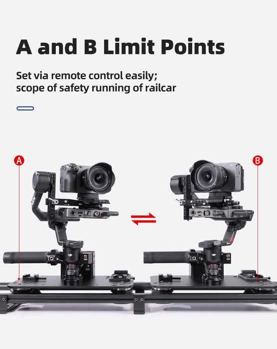 2025 New Electric Slide XT5 Smart Pro+ Version Track Camera Robot