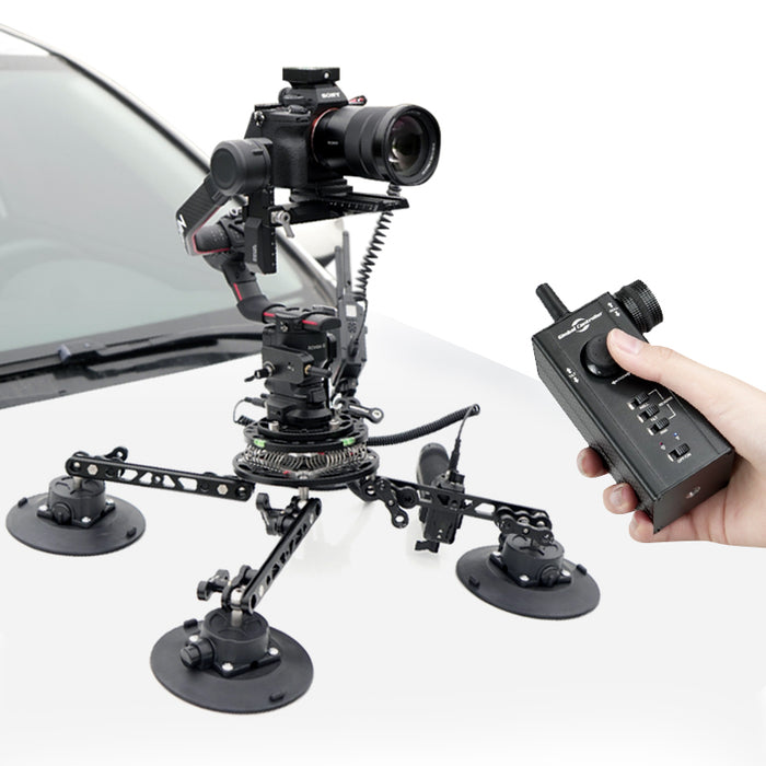 Green Bull CM100 Standard Version Suction Cup Car Mount Holder Bracket For Camera  Car Shooting System With DJI RS2 Power Base