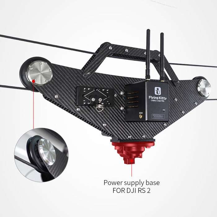 Flyingkitty cablecam FM6  ropeway shooting systems